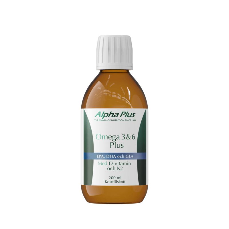 Alpha Plus Omega 3 & 6 Plus