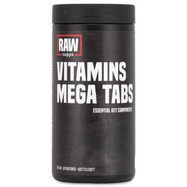 RAW Vitamins Mega Tabs