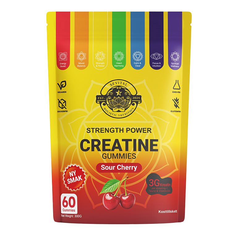Sevital Kreatin Gummies Sour Cherry