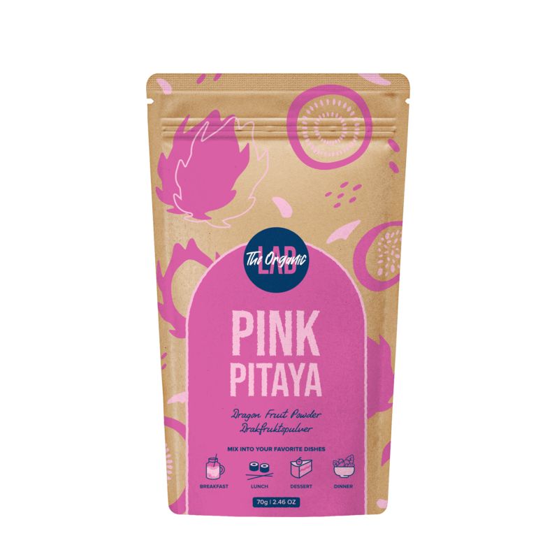 The Organic Labs Pink Pitaya Pulver