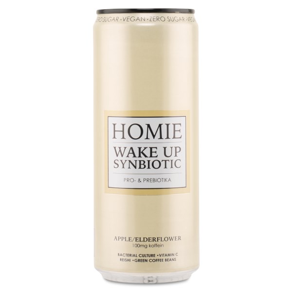 Homie Wake Up Synbiotic Apple Elderflower