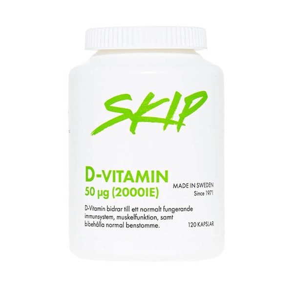Skip Nutrition D-Vitamin 50mcg