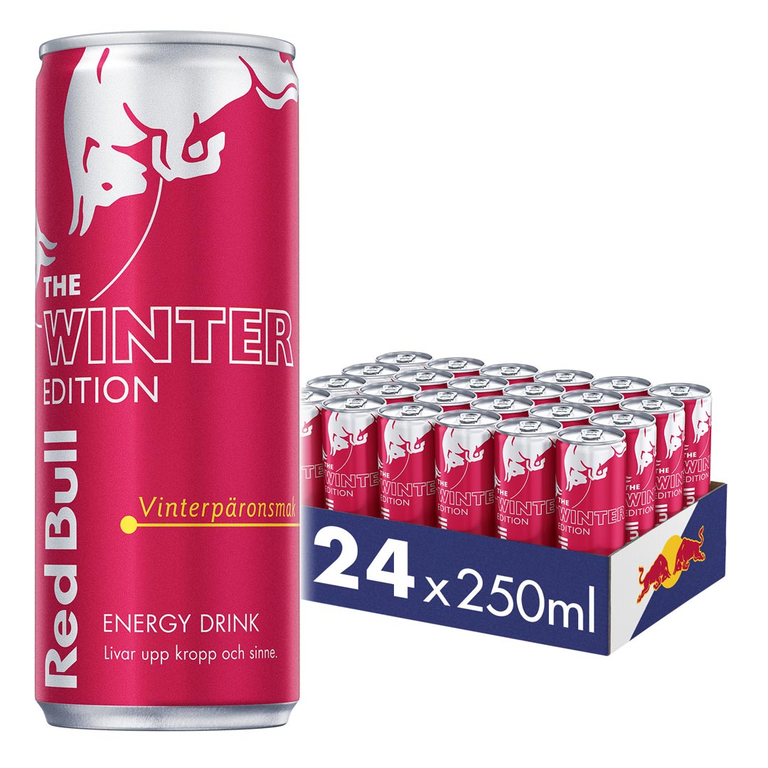 Red Bull Energy Drink Winter EditionVinterpäronsmak