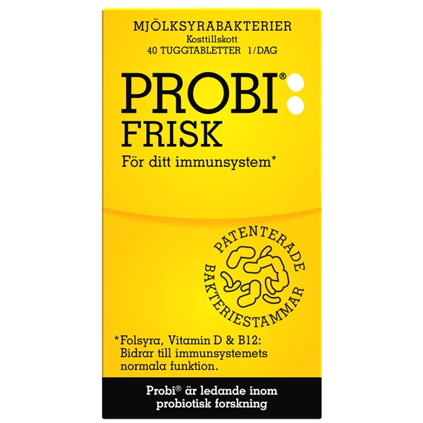 ProbiFrisk tuggtabletter