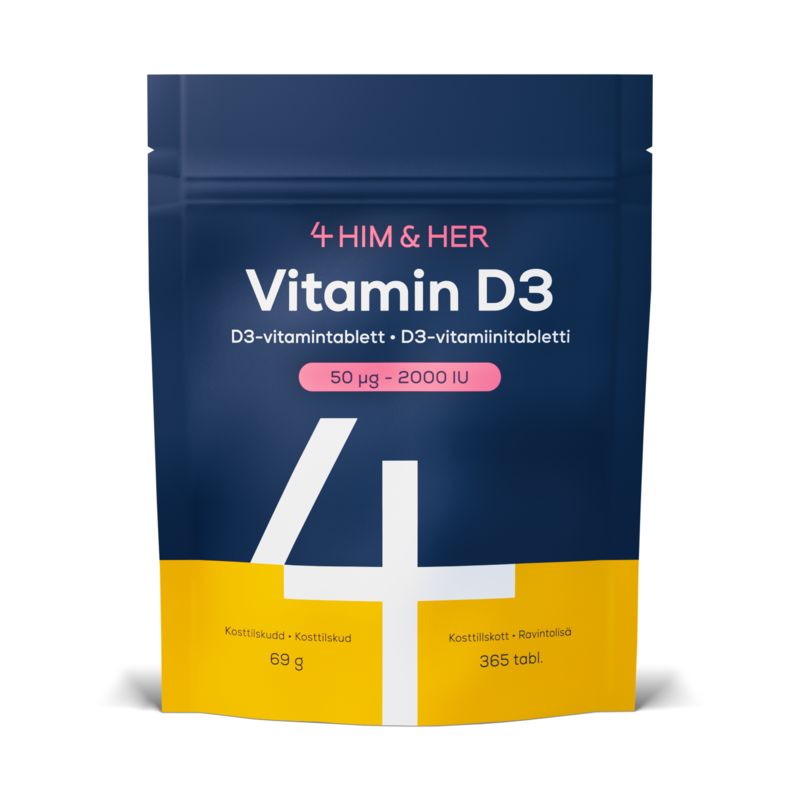 4HIM&HER Vitamin D3 50 µg/2000IU