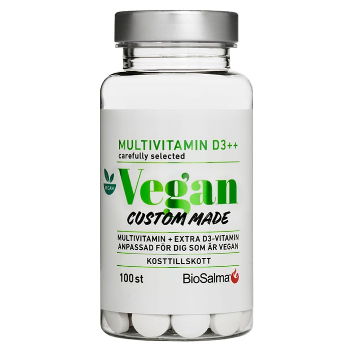 Multivitamin vegan D-vitamin ++