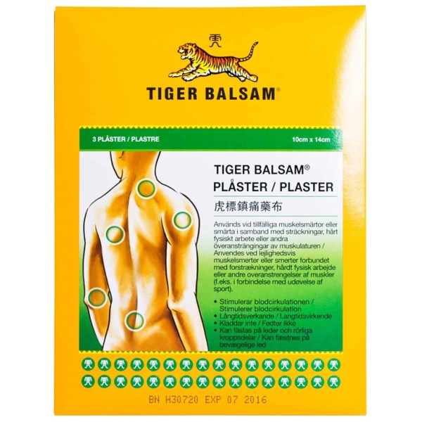 Tiger Balsam Plåster