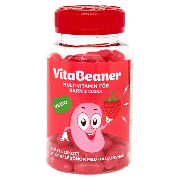 VitaBeaner Tuggtabletter Hallon
