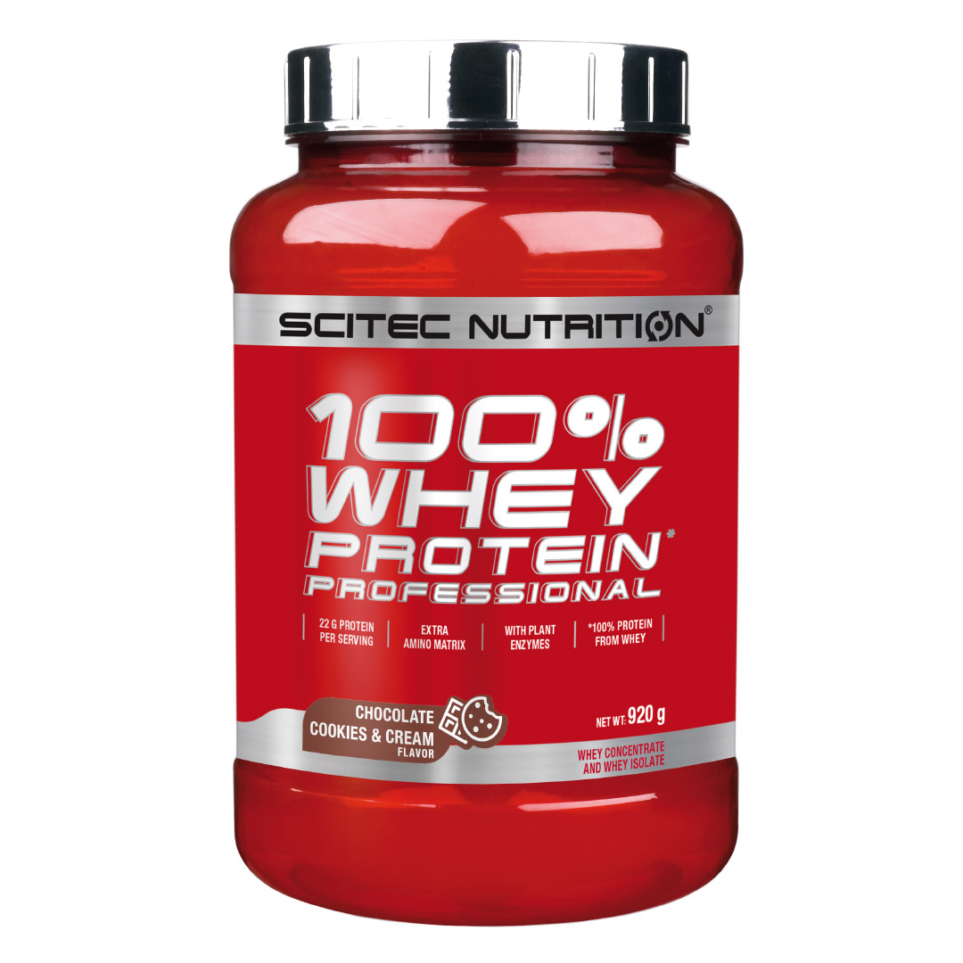 100% Whey Protein Professional Chocolate Cookies and Cream