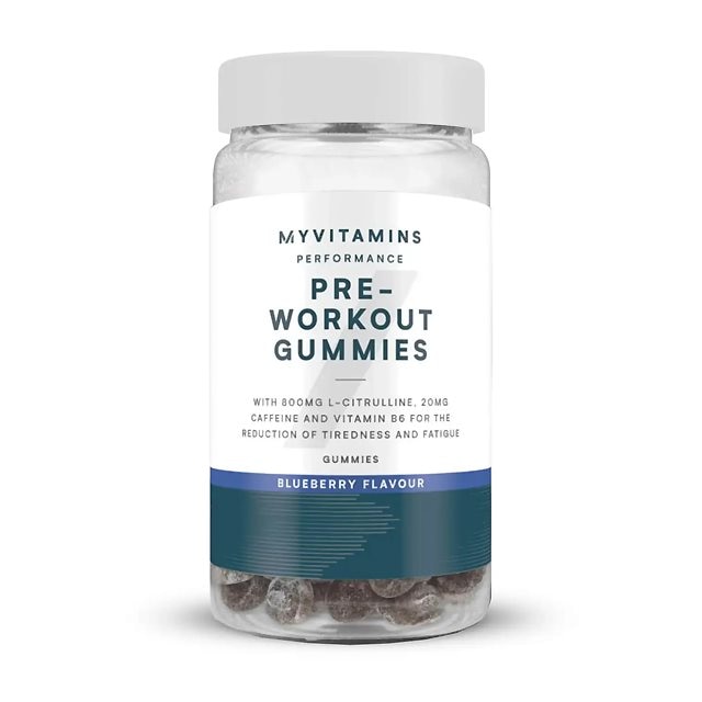 MyProtein Pre-Workout Gummies Blueberry