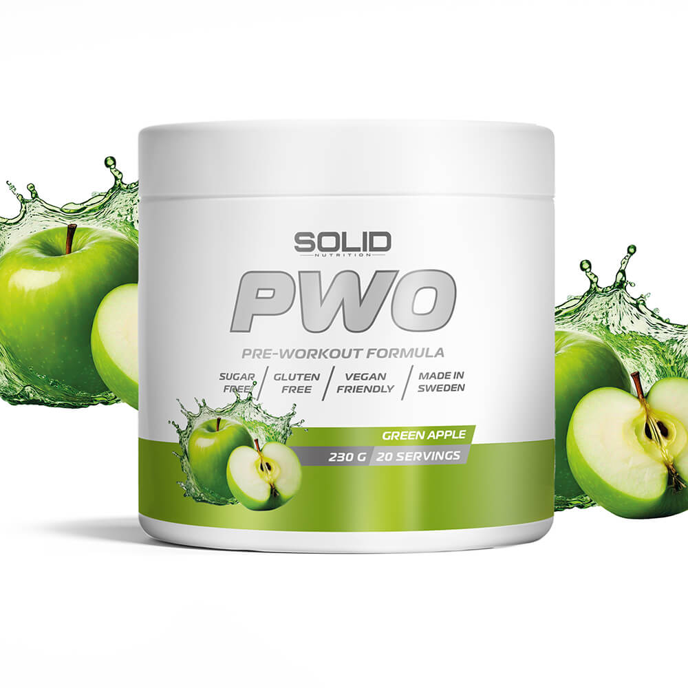 SOLID Nutrition PWO Green Apple