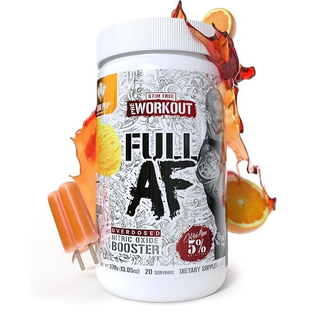 5% Nutrition FullAF Pre-Workout Stim-Free Push Pop