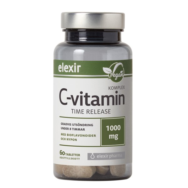 Elexir Pharma C-Vitamin Komplex Time Release