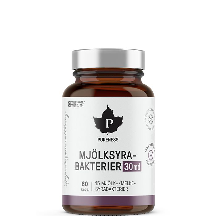 Pureness Mjölksyrabakterier 30 md