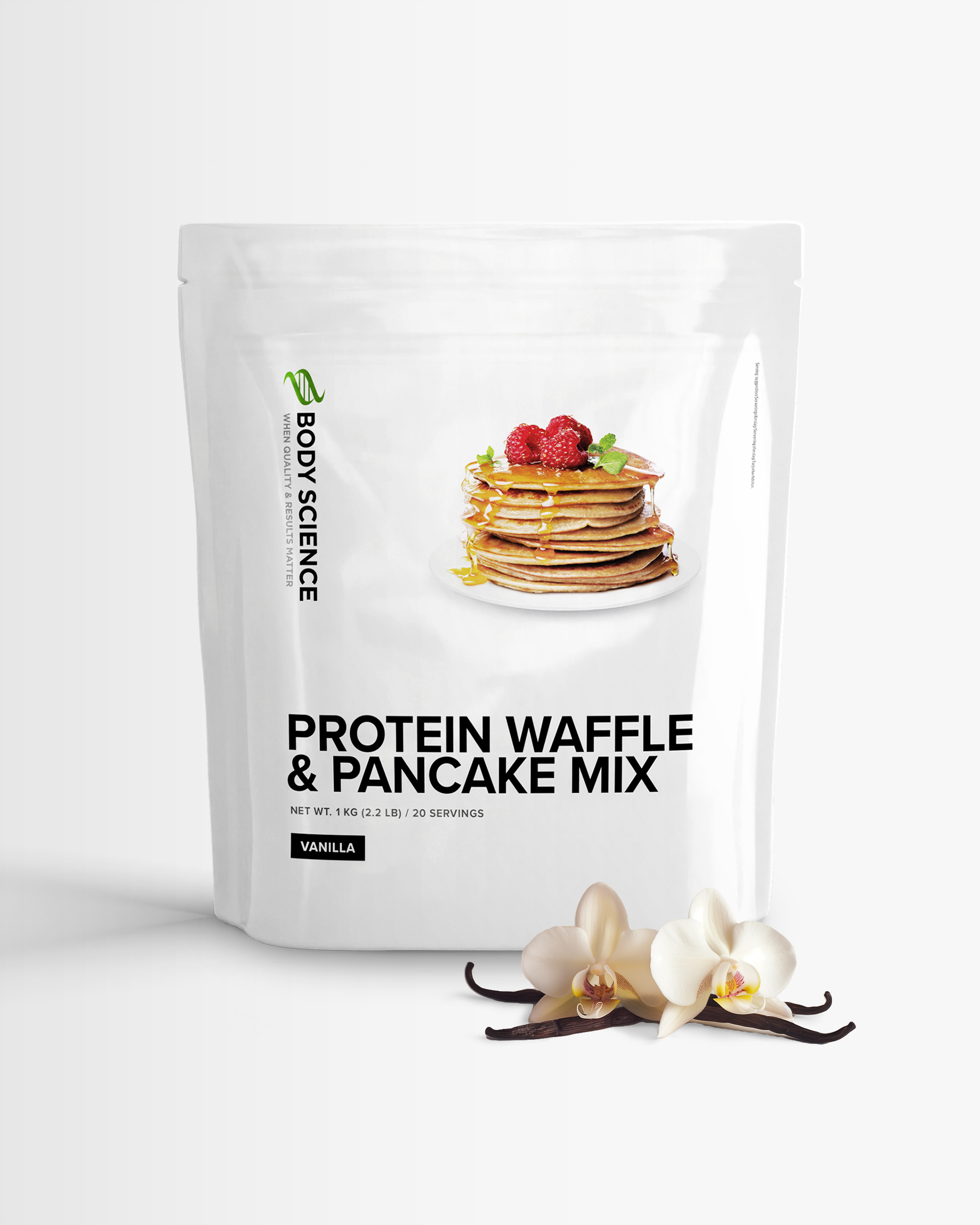 Body Science Protein Waffle & Pancake Mix Delicious Vanilla