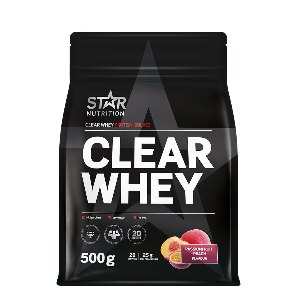 Star Nutrition Clear Whey Passionfruit Peach