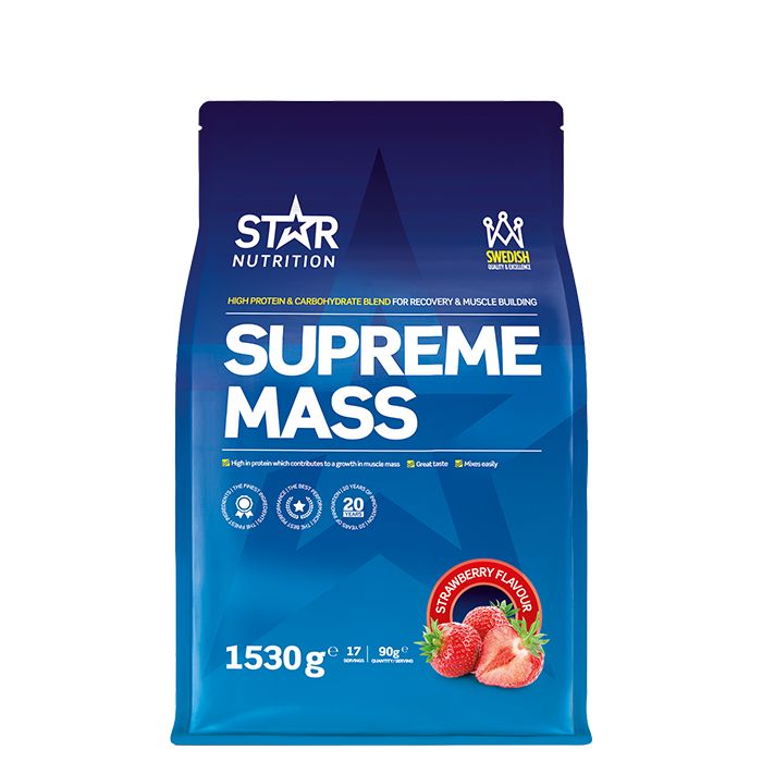 Star Nutrition Supreme Mass Gainer Strawberry