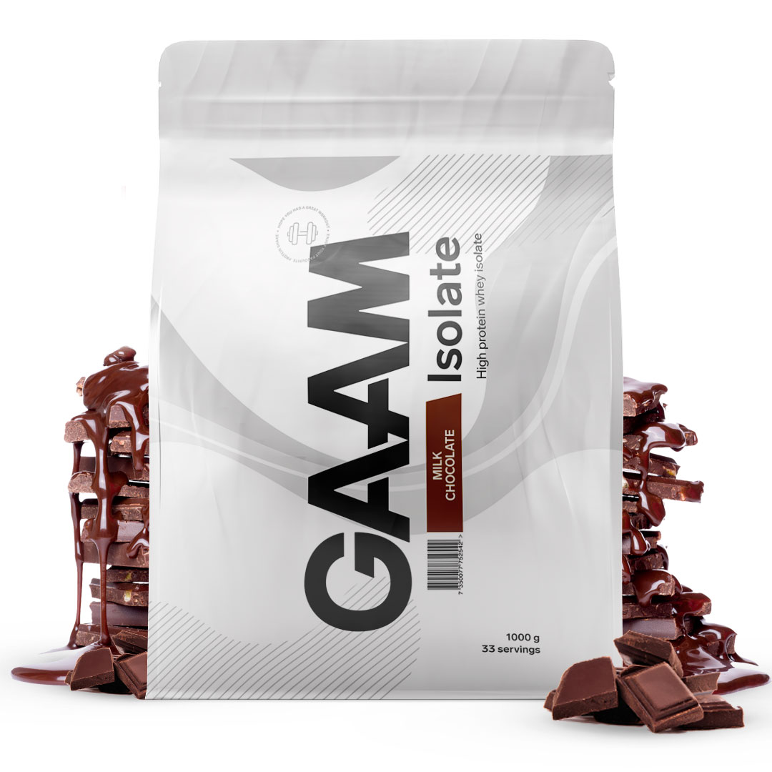 GAAM 100% Isolate Premium Milk Chocolate