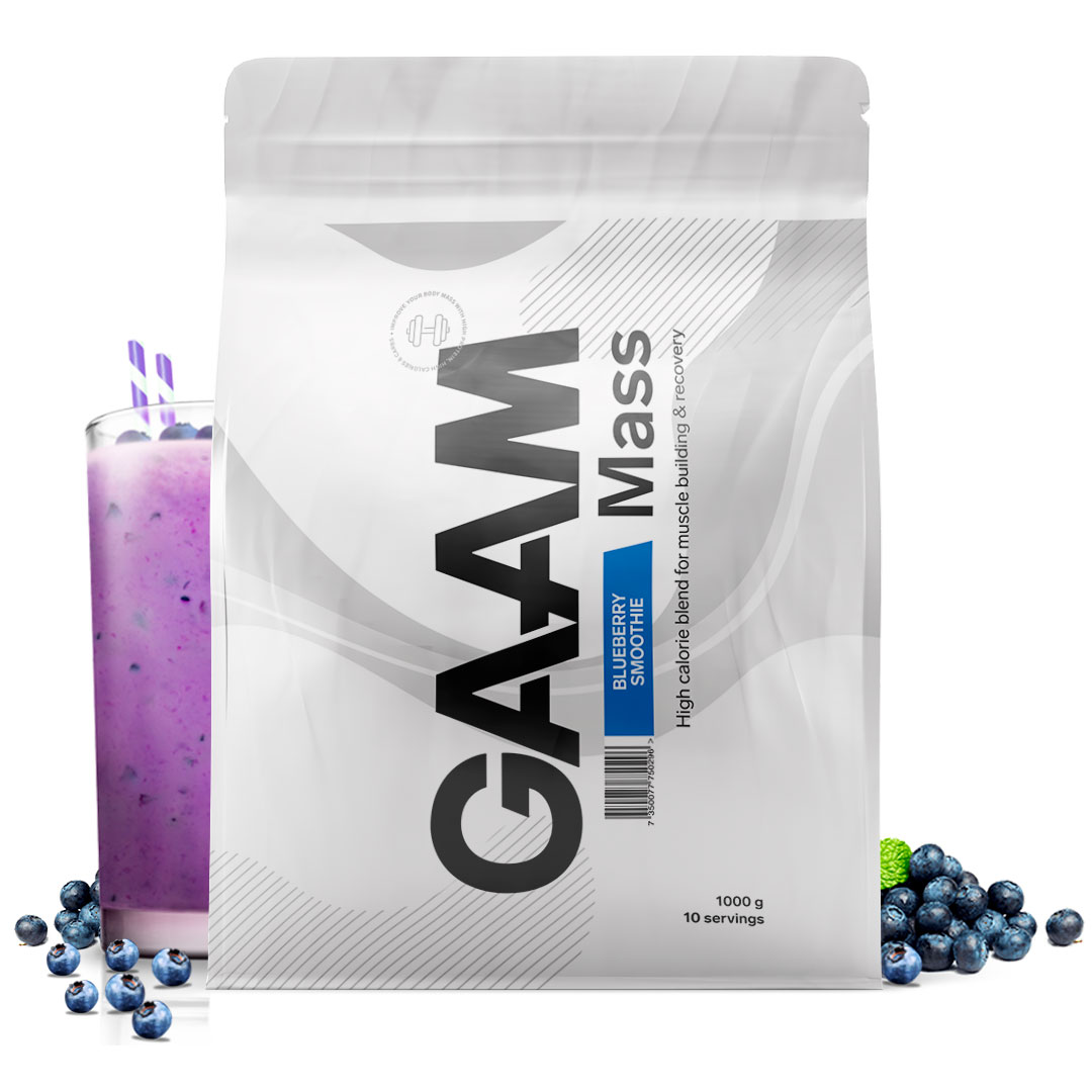 Gaam 100% Mass Premium Blueberry Smoothie