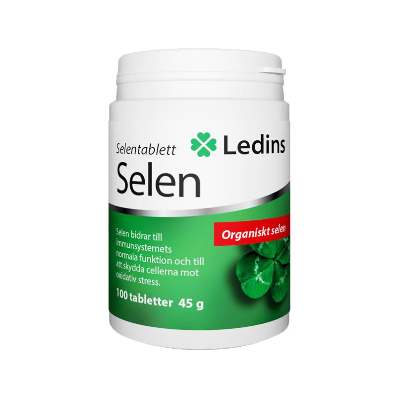 Ledins Selen organiskt 100 mcg