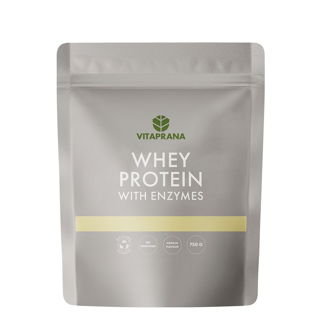 Vitaprana Whey Protein With Enzymes Vanilla