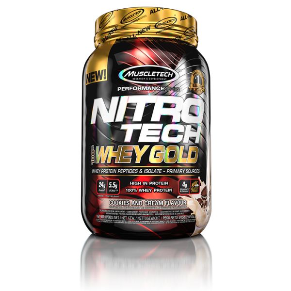 Nitro-Tech Whey Gold Double Rich Chocolate