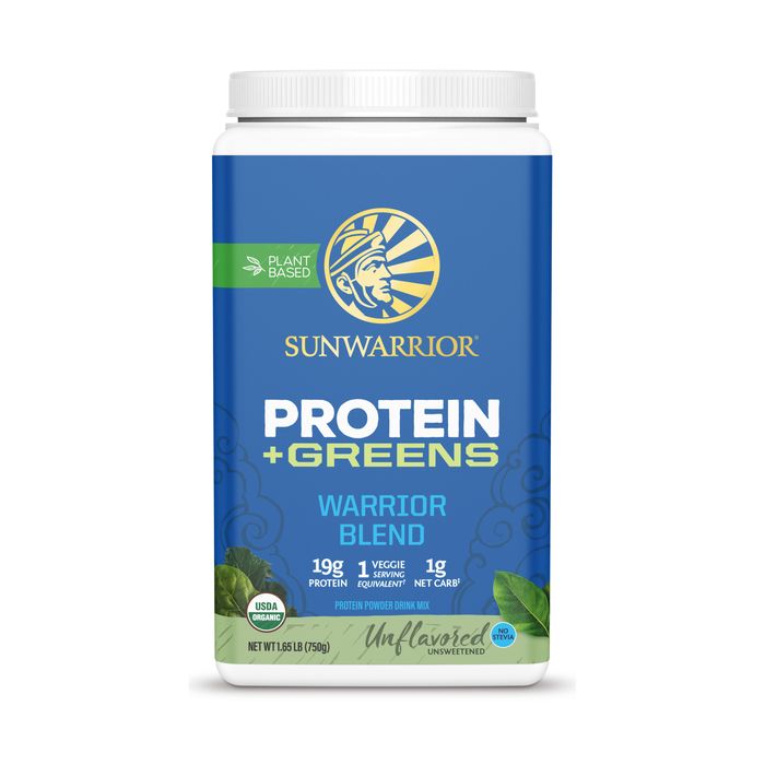 Warrior Blend + Greens Organic Unflavoured
