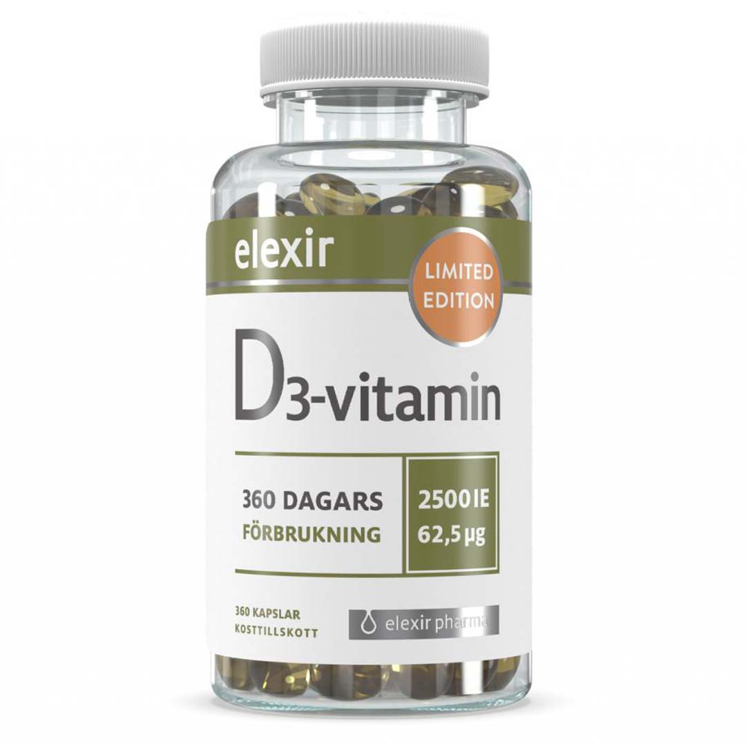 Elexir Pharma D3 Vitamin 2500ie