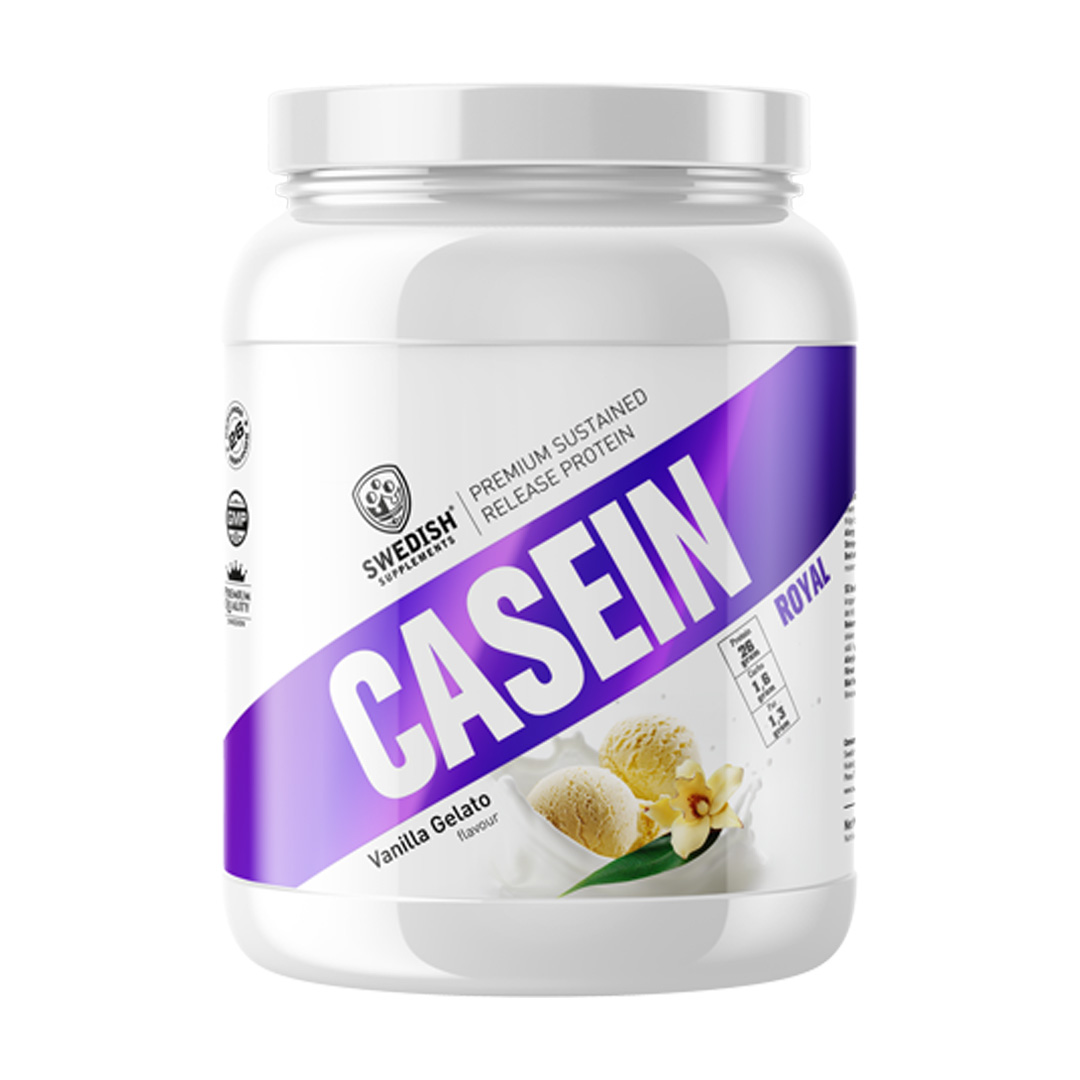 Swedish Supplements Slow Casein Vanilla Gelato