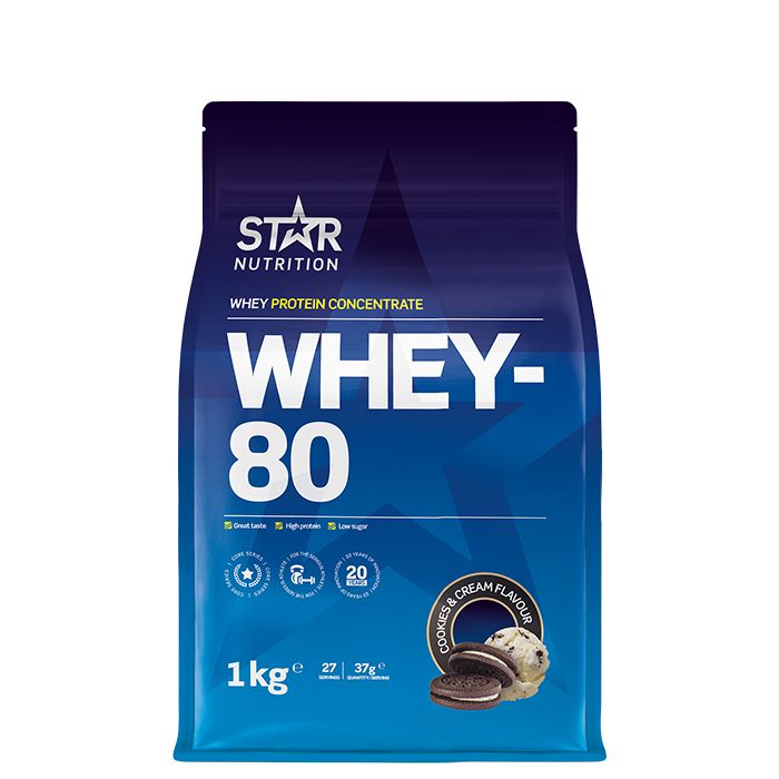 Whey-80 Cookies and Cream