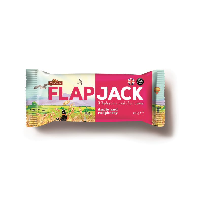 Flapjack Apple & Raspberry