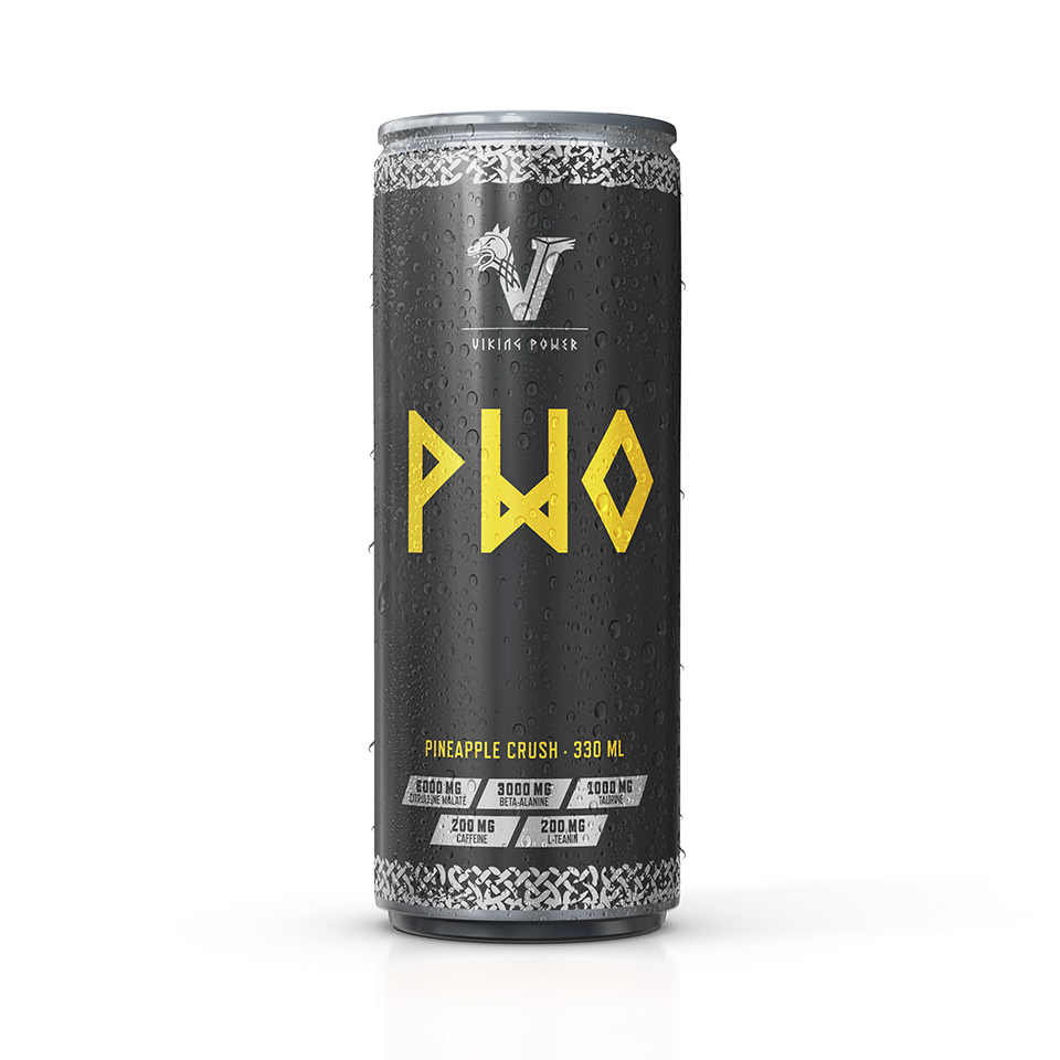 PWO Energidryck Pineapple