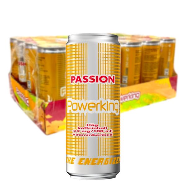 Powerking Energy Drink Passionsfrukt