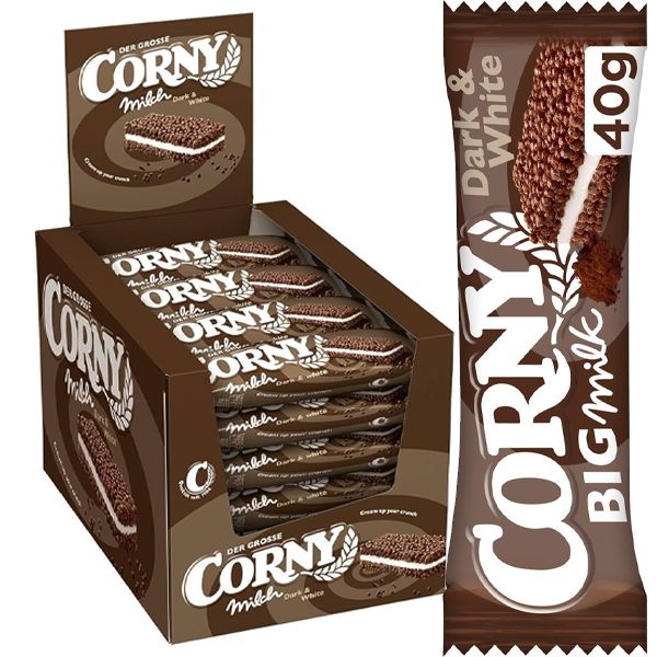 Corny BIG Milk Dark & White