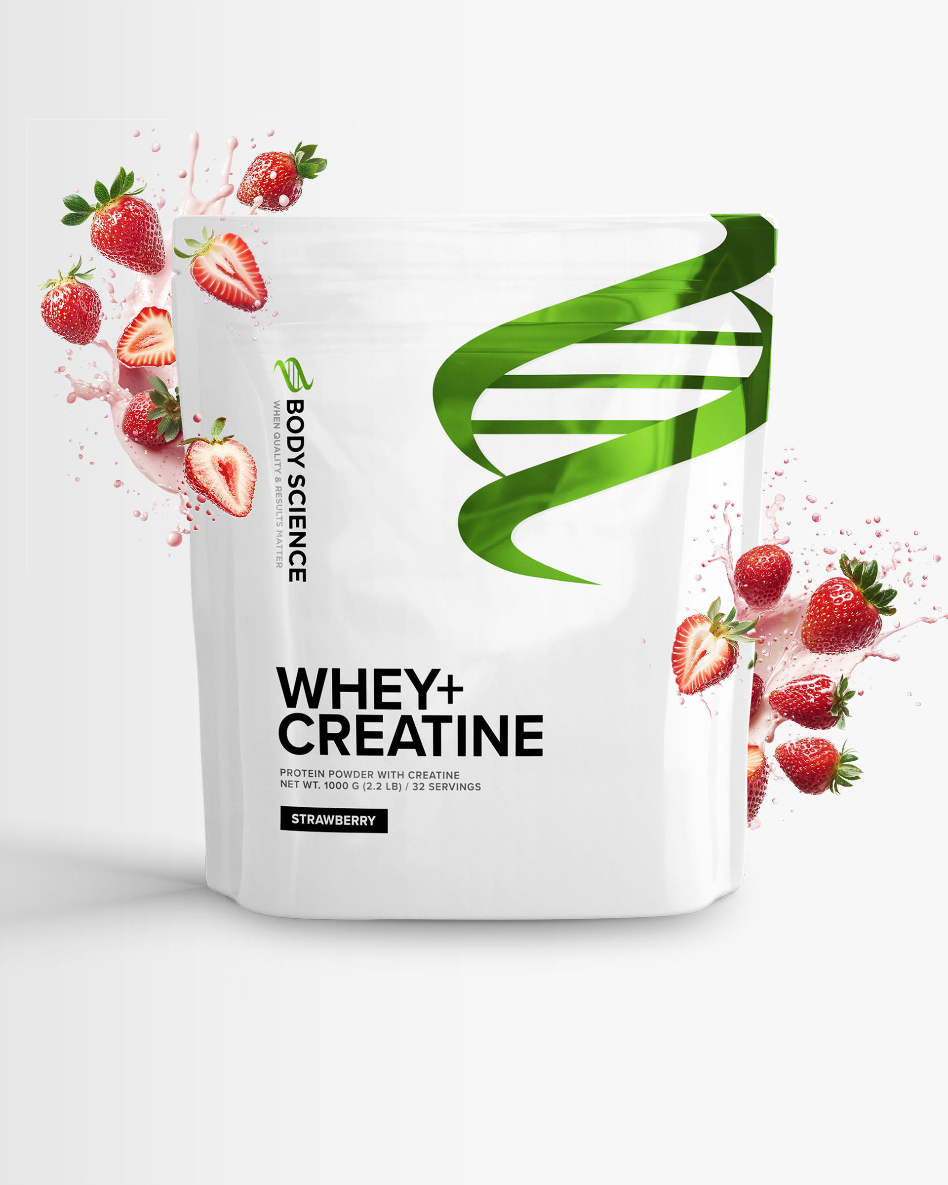 Body Science Whey+Creatine Strawberry