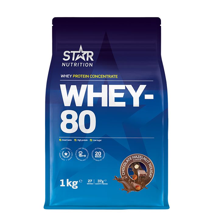 Whey-80 - Christmas editions Hazelnut Nougat