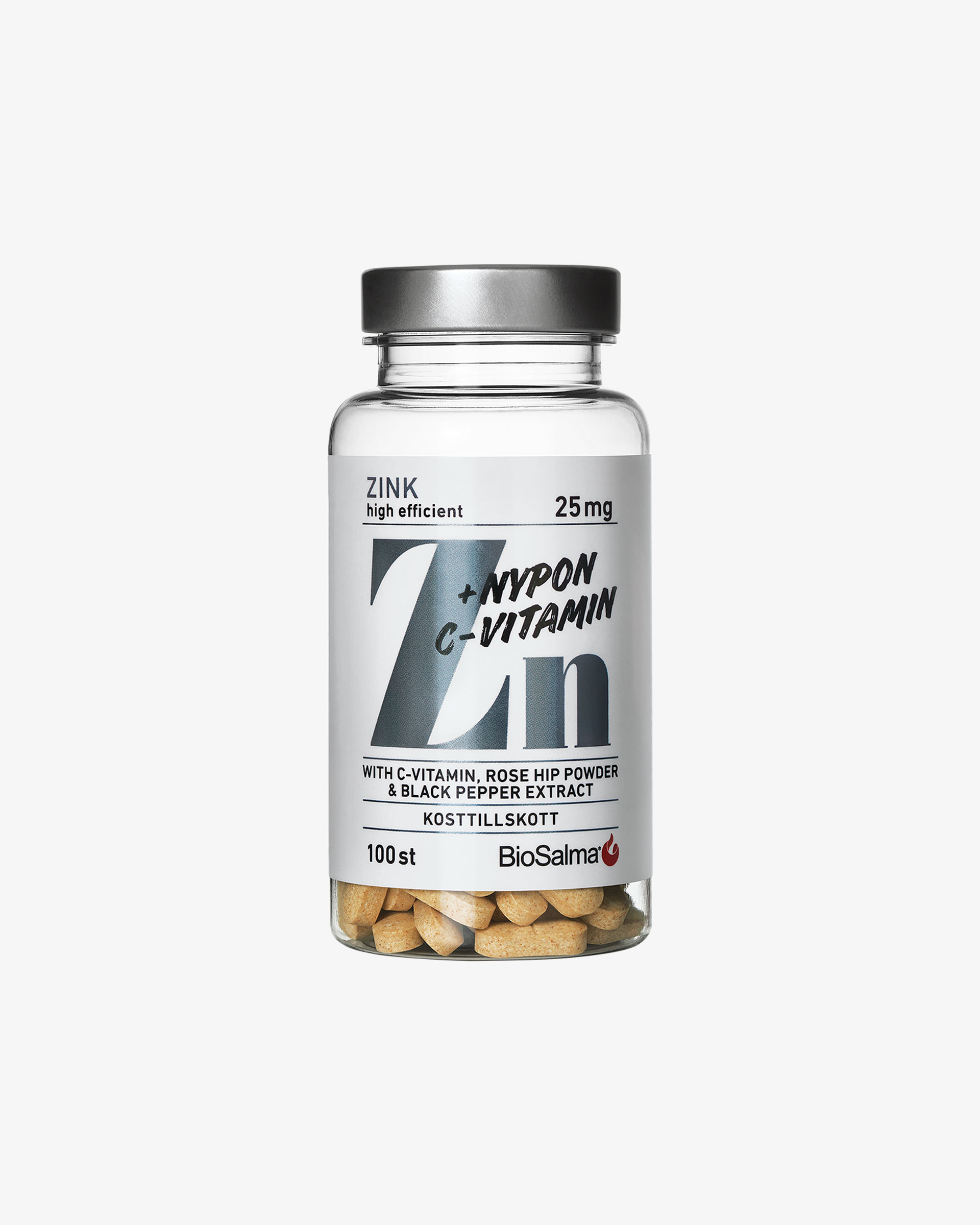 BioSalma Zink + C-vitamin & Nypon