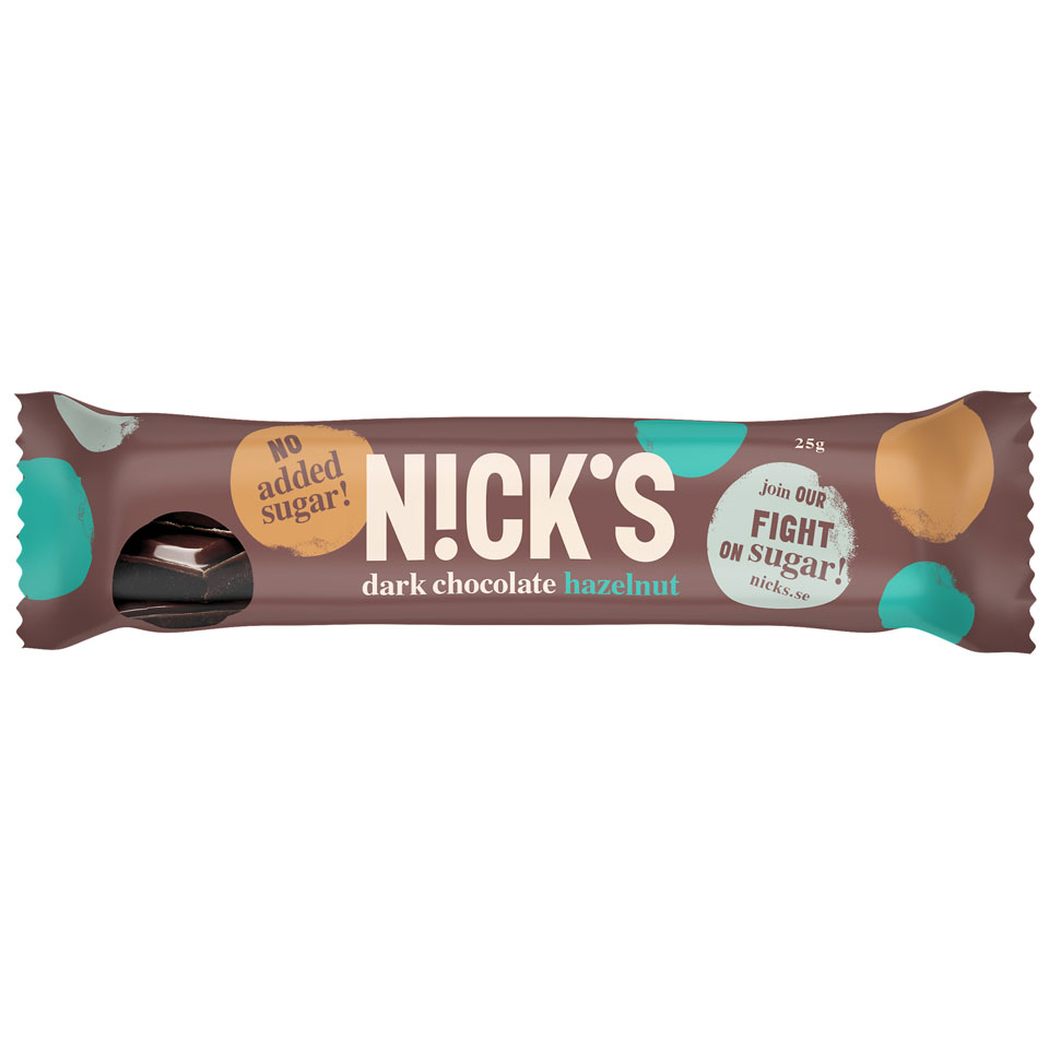 Nick's Milk Chocolate Dark Chocolate Hazelnut