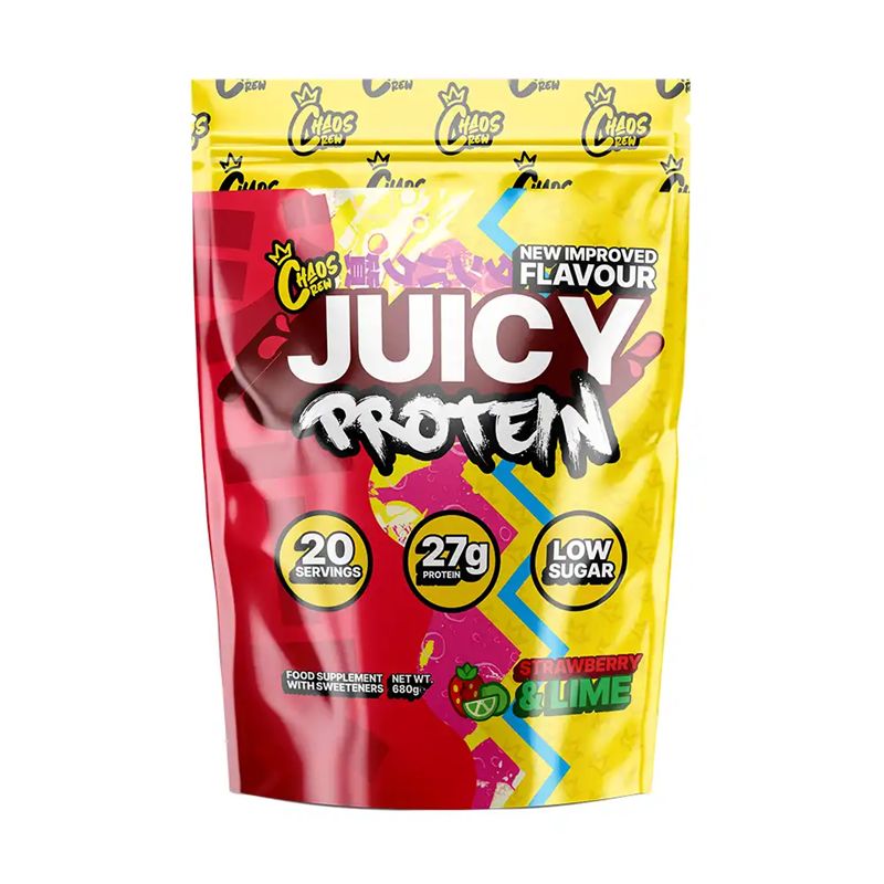 Chaos Crew Juicy Protein Strawberry Lime