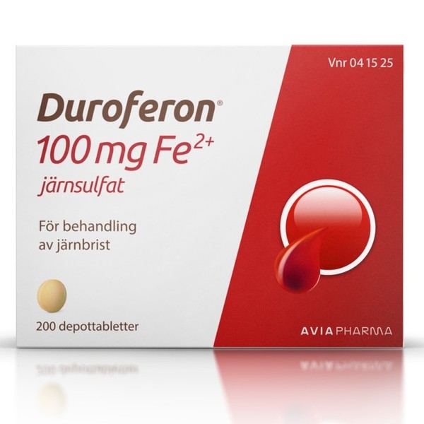 Duroferon, depottablett Fe2+