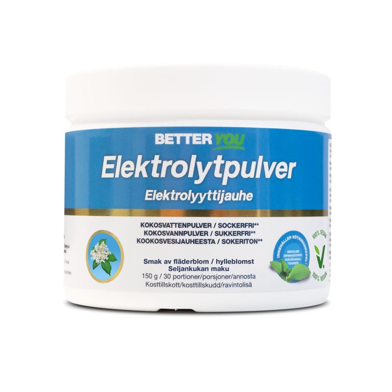 Better You Elektrolytpulver Fläder