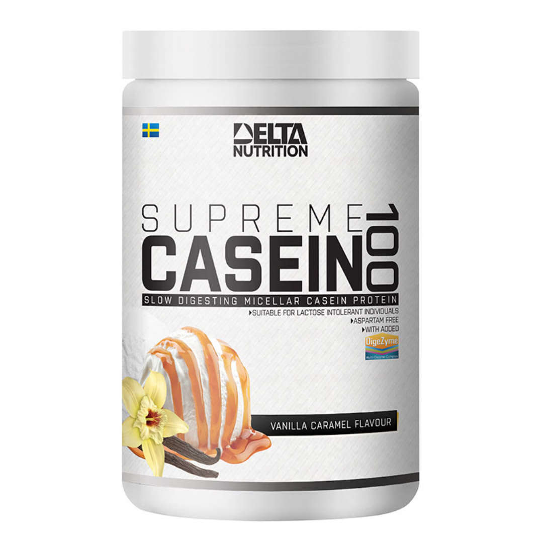 Delta Nutrition Supreme Casein Vanilla Caramel