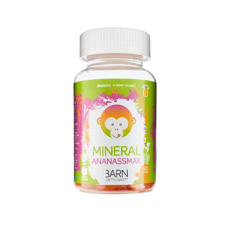 Monkids Mineral Magnesium Barn Ananas
