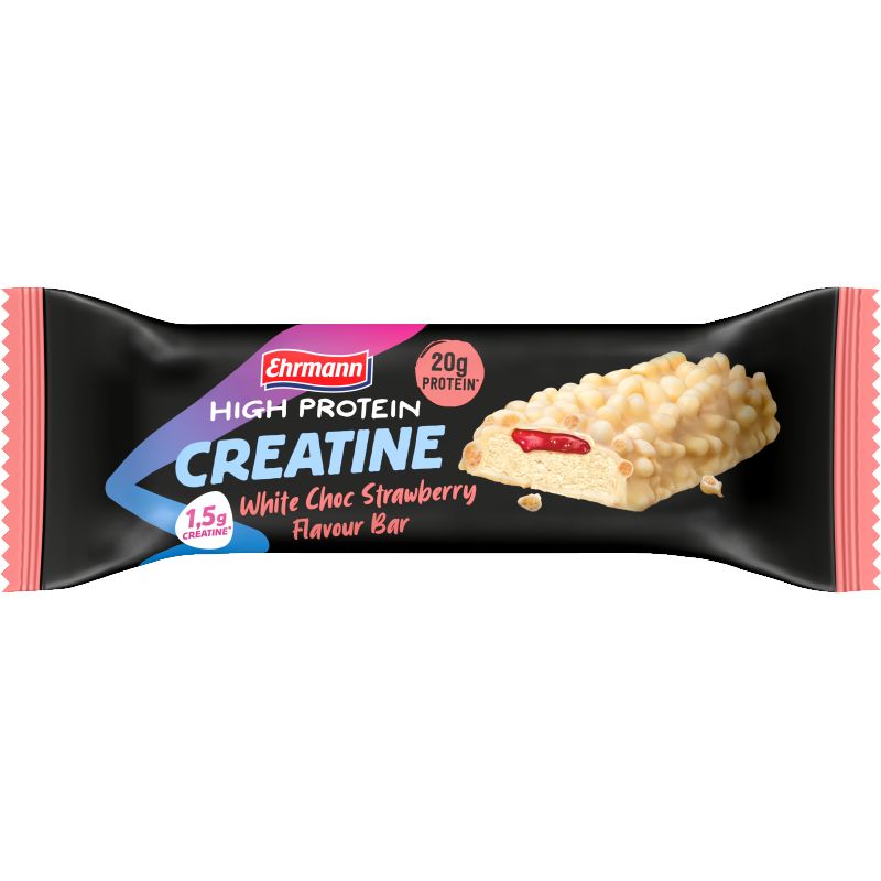 Ehrmann High Protein Creatine White Choc Strawberry