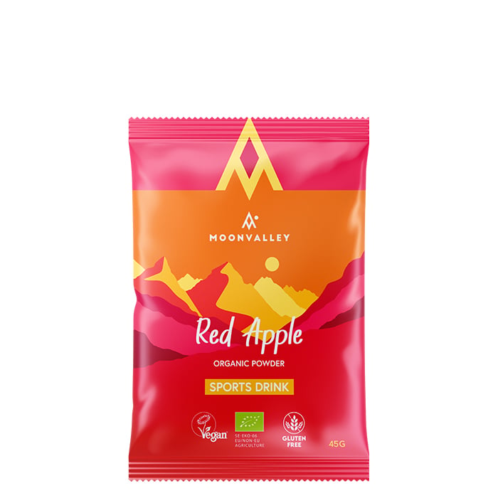 Moonvalley Organic Sports Drink Red Apple