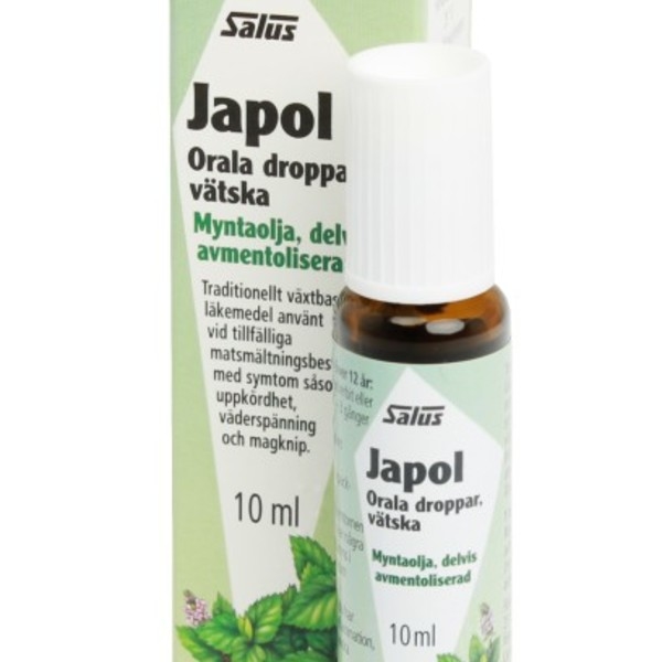Salus Japol Myntaolja, orala droppar