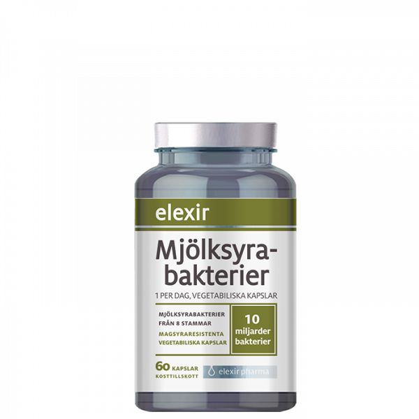 Mjölksyrabakterier, 60 veg. kapslar