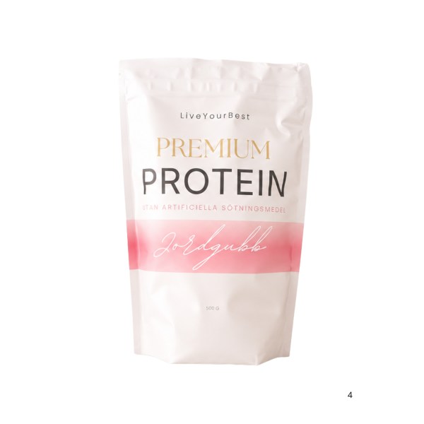 LiveYourBest Premium Protein Jordgubb