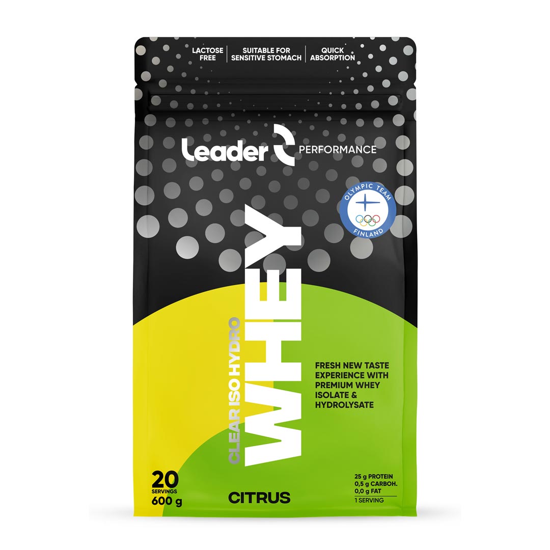 Leader Performance Whey Clear Iso-hydro Citrus
