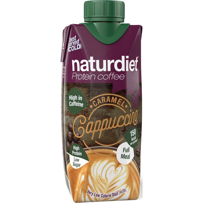 Naturdiet Protein Coffe Caramel Cappucino